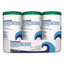 Boardwalk Disinfecting Wipes, 8 x 7, Fresh Scent, 75/Canister, 3-pack - Part Number: 8303-02306