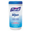 Case of 6 - Purell Hand Sanitizing Wipes, 5 7/10 x 7 1/2, Clean Refreshing Scent, 40/Canister - Part Number: 8303-06302CT