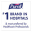 Purell Healthcare Advanced Hand Sanitizer Foam, 1200 mL, Clean Scent, For ES6 Dispensers - Part Number: 8304-06157