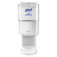 Purell ES6 Touch Free Hand Sanitizer Dispenser, 1200 mL, 5.25 x 8.56 x 12.13 inches, White - Part Number: 8304-06168