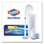 Clorox Toilet Wand Disposable Toilet Cleaning Kit: Handle, Caddy & Refills, White - Part Number: 8305-07203