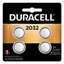 Duracell CR2032, 10-year guarantee, DL2032B4PK, 4/pack - Part Number: 9081-13004