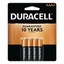 Duracell CopperTop Alkaline Batteries, AAA, MN2400B8Z, 8/PK - Part Number: 9082-01008