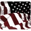 Mouse Pad, American Flag - Part Number: 90D5-01110
