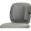 Fellowes Brand Standard Back Rest w/ adjustable strap, Graphite color - Part Number: 9301-00131