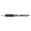 Uni-ball Signo 207 Retractable Gel Pen, 0.7mm, Purple Ink, Smoke/Black/Purple Barrel, 12/box - Part Number: 9312-00105