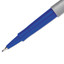PaperMate Flair Felt-Tip Porous Marker Pen, 0.4mm, Blue, 12pack - Part Number: 9312-00606