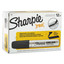 Sharpie King Size Permanent Marker, Broad Chisel Tip, Black, 12/pack - Part Number: 9312-10204