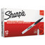 Sharpie Retractable Permanent Marker, Fine Bullet Tip, Black, 12/pack - Part Number: 9312-10210