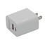 Fast USB PD 33 watt & QC3 18 watt Wall Charger Comzon®, Type-C and A ports - Part Number: C2054