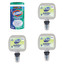 Case of 3 - Dial Antibacterial Gel Hand Sanitizer, 1.2 L Refill, Fragrance-Free, for Duo Manual Dispenser, Includes Free 1 Canister of Clorox Commercial Disinfecting Wipes, 7 x 8, Fresh Scent, 75 Sheets - Part Number: KIT-CLOROX-1