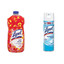 Lysol Brand New Day Multi-Surface Cleaner, Mango and Hibiscus Scent, 48 oz Bottle, and Lysol Disinfectant Spray, Crisp Linen Scent, 19oz Aerosol - Part Number: KIT-LYSOL-35