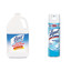 Lysol Disinfectant Heavy-Duty Bathroom Cleaner Concentrate, 1 gal Bottle, and Lysol Disinfectant Spray, Crisp Linen Scent, 19oz Aerosol - Part Number: KIT-LYSOL-36