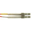 LC OM2 Duplex 2.0mm Fiber Optic Patch Cord, OFNR, Multimode 50/125, Orange Jacket, Beige Connector, 30 meter (98.4 ft) - Part Number: LCLC-11030