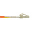LC/SC OM2 Multimode Duplex Fiber Optic Cable, 50/125, 15 meter (49.2 foot) - Part Number: LCSC-11015