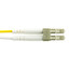 LC/UPC to SC/UPC OM1 Duplex 2.0mm Fiber Optic Patch Cord, OFNR, Multimode 62.5/125, Orange Jacket, Beige Connector, 20 meter (65.6 ft) - Part Number: LCSC-11120