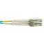 10 Gigabit Aqua LC/SC OM3 Multimode Duplex Fiber Optic Cable, 50/125, 10 meter (33 foot) - Part Number: LCSC-31010