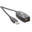 USB 2.0 High Speed Active Extension Cable, USB Type A Male to Type A Female, 16 foot - Part Number: UC-50200